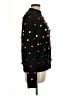 CeCe Polka Dots Black Pullover Sweater Size L - photo 4