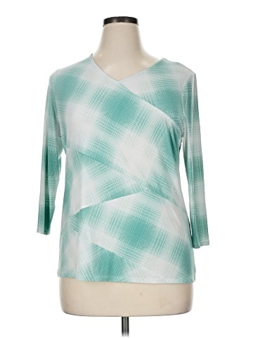 Erin London 3/4 Sleeve Top (view 1)
