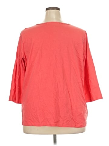 Roaman's 3/4 Sleeve Blouse (view 2)
