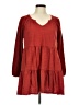 Umgee 100% Cotton Burgundy Casual Dress Size M - photo 1