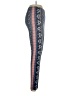 Pink Rose Print Blue Active Pants Size S - photo 4