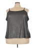 Fashion Bug Gray Sleeveless Top Size 4X - photo 1