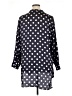 Zara Polka Dots Black 3/4 Sleeve Blouse Size XL - photo 2