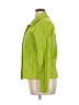 Mirror Image 100% Spandex Green 3/4 Sleeve Button-Down Shirt Size XL - photo 5