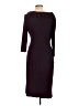 Chaps Burgundy Cocktail Dress Size L - photo 2