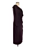Chaps Burgundy Cocktail Dress Size L - photo 4