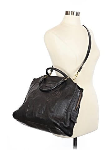 Fossil Leather Satchel (view 2)