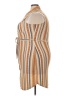 No Boundaries Stripes Tan Casual Dress Size 3X - photo 5
