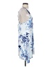 Apt. 9 Print Blue Cocktail Dress Size S - photo 4