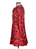 Ann Taylor LOFT Red Casual Dress Size 4 Petite - photo 5