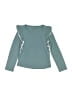 Max Studio Teal Long Sleeve Top Size 4 - photo 1
