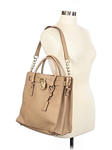 MICHAEL Michael Kors Leather Satchel (view 2)