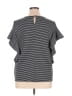 Worthington Black Short Sleeve Top Size XL - photo 2