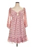 Taylor 100% Polyester Paisley Pink Casual Dress Size 14 - photo 1