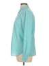 Talbots Outlet Solid Teal Long Sleeve Button-Down Shirt Size L - photo 5
