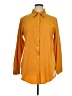 Unbranded Solid Yellow 3/4 Sleeve Blouse Size XL - photo 1