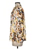 Renuar Animal Print Gold 3/4 Sleeve Blouse Size M - photo 5