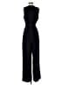 White House Black Market 100% Polyester Black Jumpsuit Size 4 - photo 2
