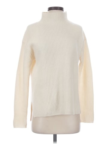 White + Warren Cashmere Pullover Sweater (view 1)