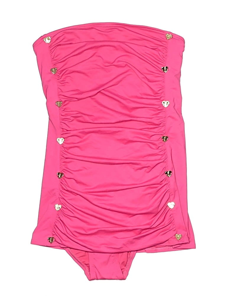 Pre-owned Juicy Couture One Piece Swimsuit In Pink