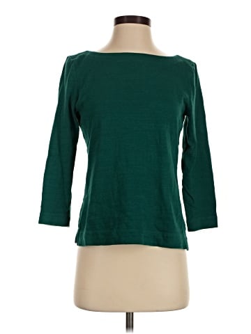 Ann Taylor LOFT 3/4 Sleeve T-Shirt (view 1)