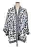Max Studio 100% Polyester Blue Kimono Size 2X - photo 1