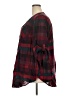 Torrid Plaid Burgundy 3/4 Sleeve Blouse Size 2X Plus (2) - photo 5