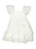 Zara Hearts White Dress Size 6 - photo 1