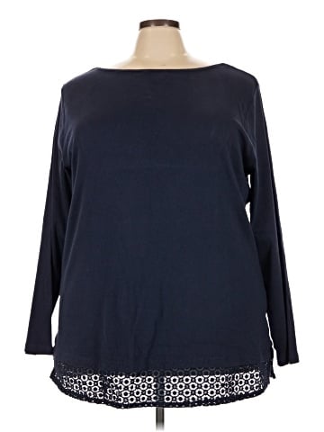 Karen Scott Long Sleeve T-Shirt (view 1)