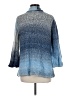 Ethyl 100% Acrylic Blue Cardigan Size M - photo 2