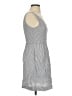 J.Crew Checkered-gingham Gray Casual Dress Size 2 Petite - photo 4