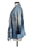 Ethyl 100% Acrylic Blue Cardigan Size M - photo 5