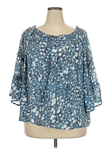 Zac & Rachel 3/4 Sleeve Blouse (view 1)
