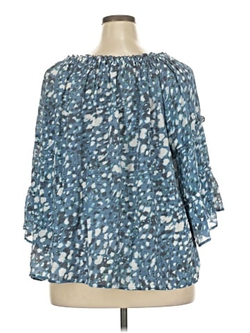 Zac & Rachel 3/4 Sleeve Blouse (view 2)