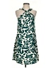 Unbranded 100% Polyester Print Green Cocktail Dress Size S - photo 1