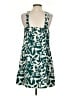Unbranded 100% Polyester Print Green Cocktail Dress Size S - photo 2