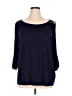 Cable & Gauge Blue 3/4 Sleeve Top Size 1X - photo 1