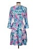 Lilly Pulitzer Tropical Blue Cocktail Dress Size S - photo 2