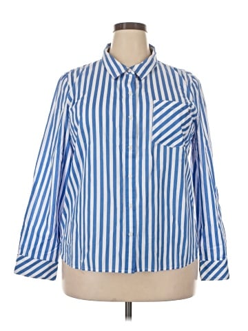 Tommy Hilfiger Long Sleeve Button-Down Shirt (view 1)