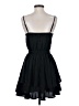Glam 100% Polyester Solid Black Cocktail Dress Size S - photo 2
