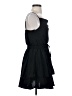 Glam 100% Polyester Solid Black Cocktail Dress Size S - photo 4