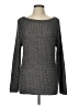 Chico's Metallic Gray Pullover Sweater Size Lg (2) - photo 1