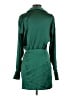 Zara 100% Polyester Green Cocktail Dress Size S - photo 2