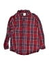 Gymboree 100% Cotton Plaid Red Long Sleeve Button-Down Shirt Size 6 - photo 1
