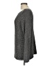 Chico's Metallic Gray Pullover Sweater Size Lg (2) - photo 5