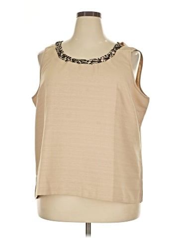 Draper's & Damon's Sleeveless Blouse (view 1)