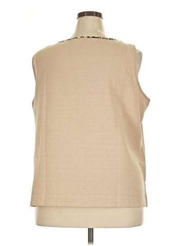 Draper's & Damon's Sleeveless Blouse (view 2)