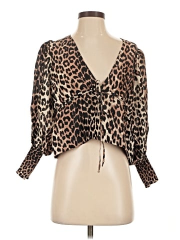 Ganni 3/4 Sleeve Blouse (view 1)