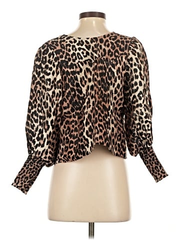 Ganni 3/4 Sleeve Blouse (view 2)