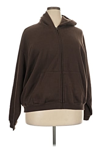 SKIMS Zip Up Hoodie (view 1)